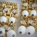 Vintage Hobe Rhinestone Cha Cha Bead Earrings