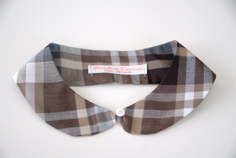 Col Claudine, taille adulte - Peter Pan collar, adult size - SALE 50%