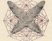 Two Feathers Patch