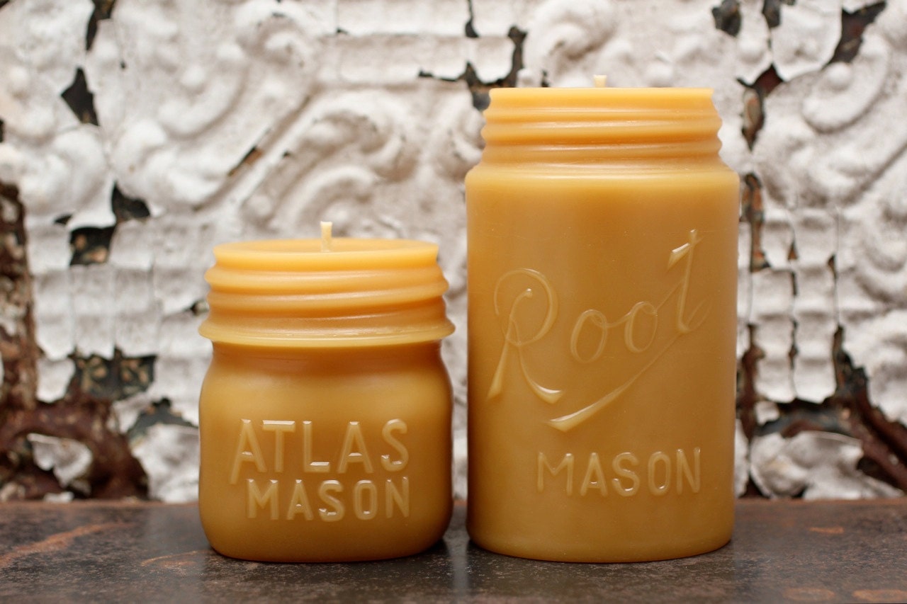 Mason Pint and Half Pint  - Root and Atlas - Md and Lg
