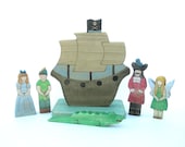 Peter Pan Toy - Wooden Toy - Handmade Toy - Kids Toy