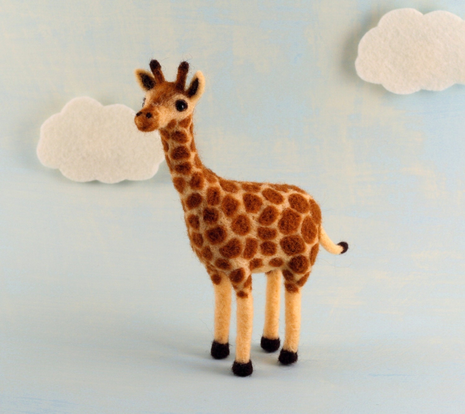Needle Felted Giraffe