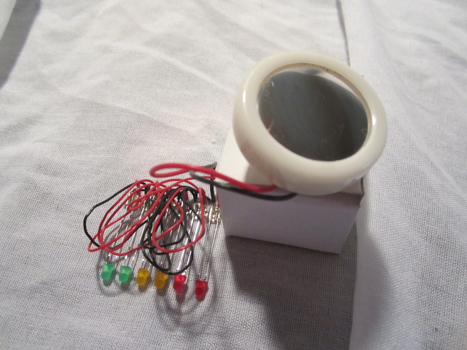 Christmas Music Box Parts Push button music by EclectionsGifts