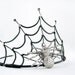 The Black Widow - Black Spiderweb Evil Halloween Queen Crown