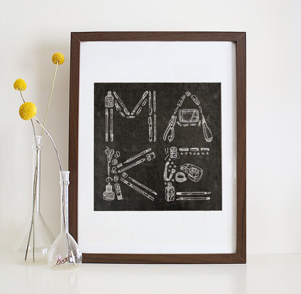 MAKE 8"x8" Print
