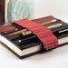 Adjustable Velcro Bandolier / red stripes / replace that pencil case