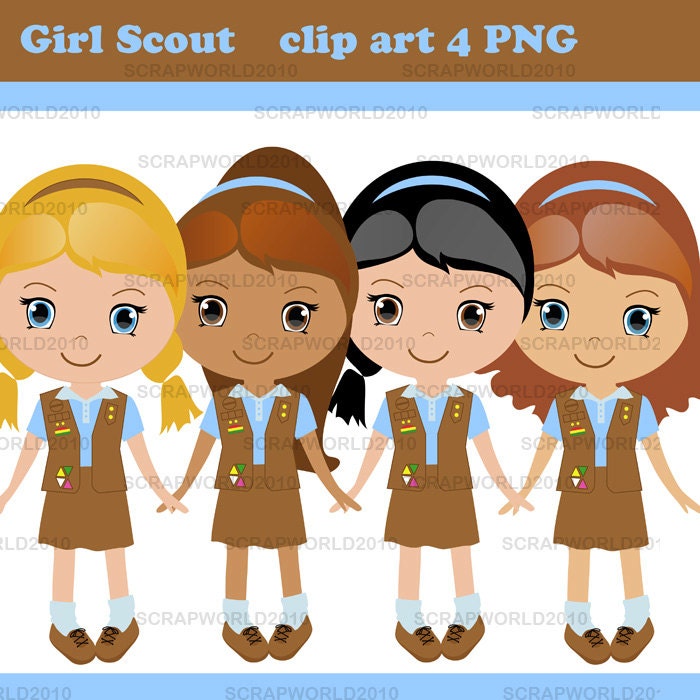 free junior girl scout clip art - photo #11