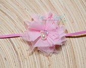 Newborn, Toddler, infant, baby headband, elastic headband, photo props
