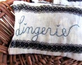 Handstitched "Lingerie" Sachet- Sensuously Scented