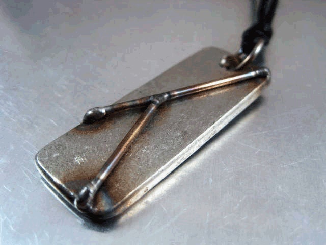 Wishbone Pendant - Stainless Steel
