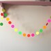 Predictable Neon, Paper Garland, party decoration
