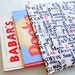 Large Drawstring Bag / Library Bag - Nautical Writings