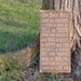 Family Rules painted wood sign