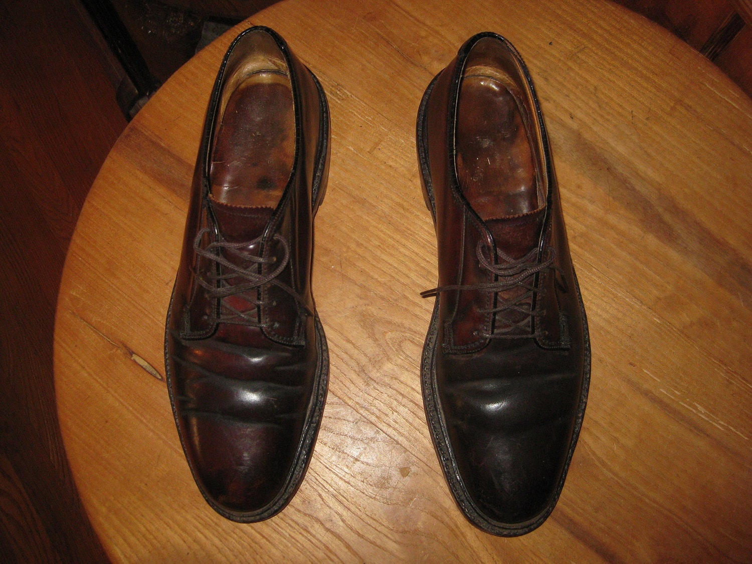 Vintage    Florsheim  Imperial    Shell Cordovan  Oxfords      Mens  9  A