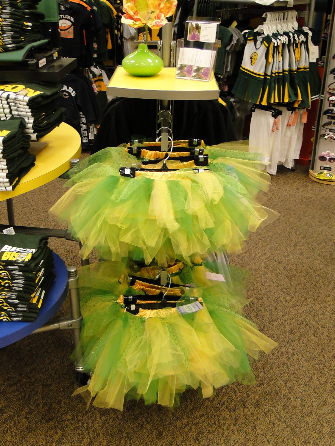 NDSU or Green Bay Packers Green and Gold Tutu