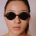 Round Black Sunglasses
