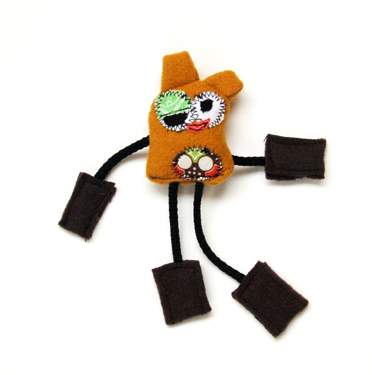Cat Toy with Organic Catnip & Bell - Lil Stevie by Fugly Friends