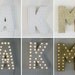 16" Glitter Marquee Letter LED Night light
