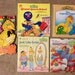 Five dollar Shipping - Set of 5 1980s Sesame Street Childrens' Books Jim Henson Muppets