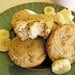 Banana Bread Rounds Vegan No Gluten Muffins