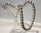 Pearl Necklace, Bridesmaid Necklace, Wedding Jewelry, Bridal, Almond