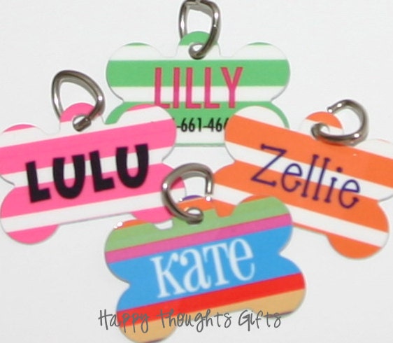 Pet Tag - Dog Tag - ID Tag - Personalized - Choose Your Design