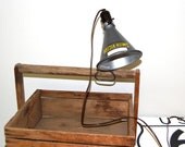 Smith Victor clamp lamp, Industrial Lamp, Vintage Radio,  Gray Industrial Clamp Lamp, Clamp Light - RCA