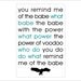 Labyrinth - You Remind Me of the Babe sign - smaller size