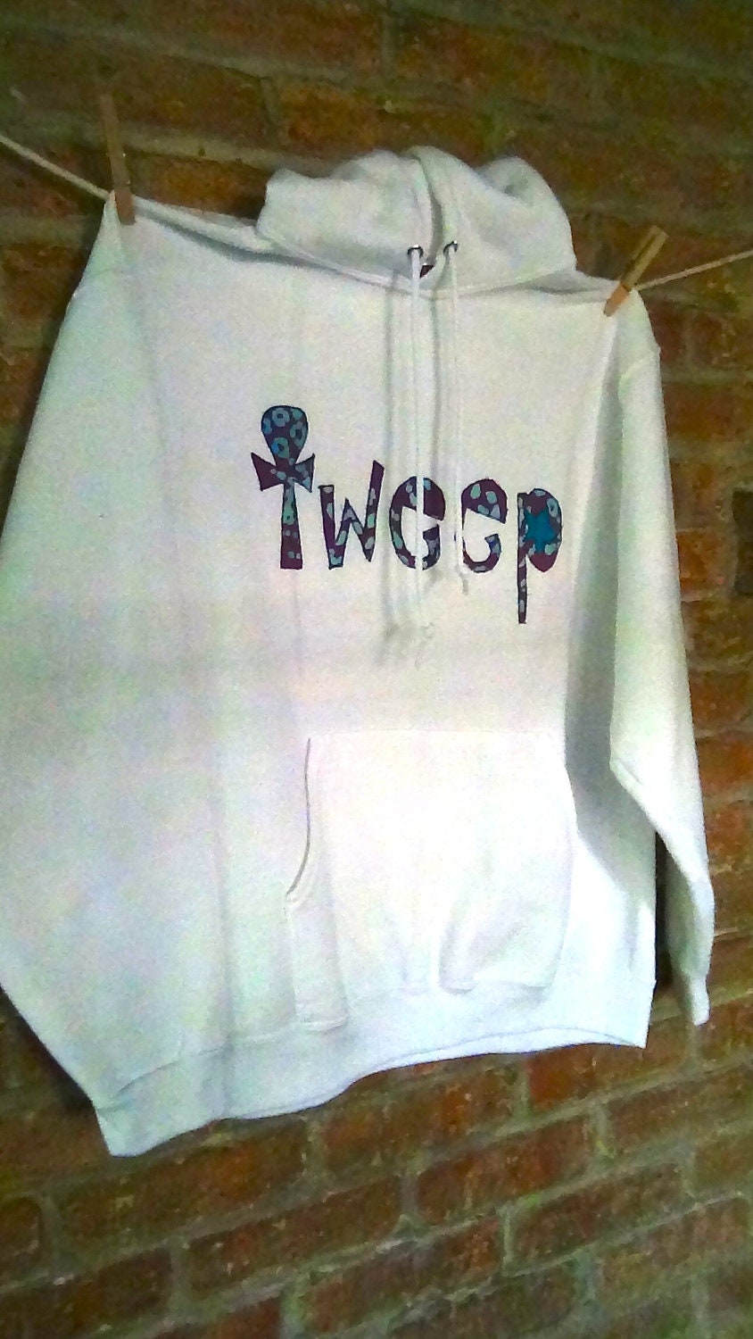 RESERVED Tweep Hoodie Sweatshirt for Twitter Junkies by GoHeyJudy