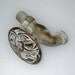 Vintage Brass Hummingbird Outdoor Faucet / Spigot / Garden Decor / Patina