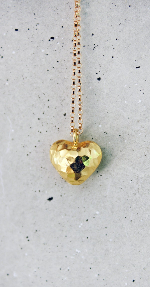 Gold Heart Necklace