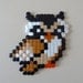 Lovely Owl hama bead accessory or decoration - GEEK CHIC COOL