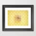 Live Good Love Big. Fine Art Photography. Scrabble Dice. Sunny Yellow. Polka Dots. Home Décor. Size A4