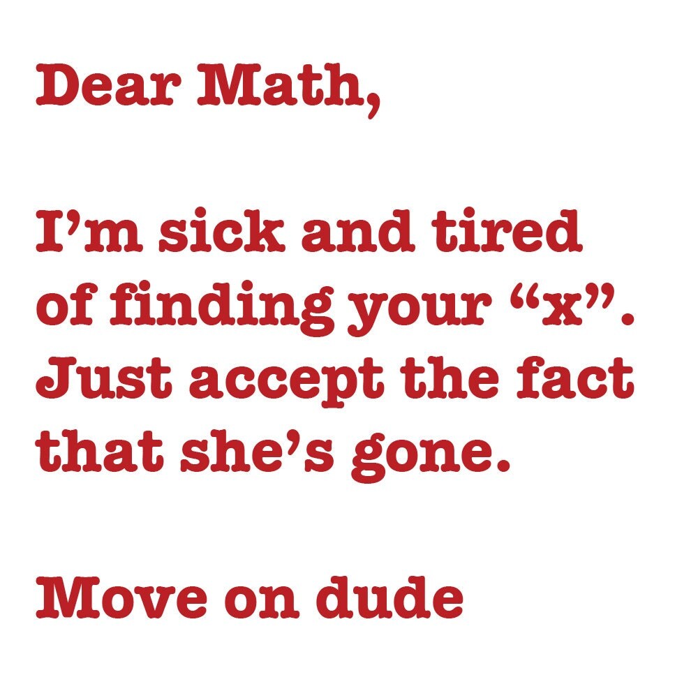 Dear Math