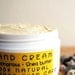 BEESWAX HAND CREAM -- Organic Skin Care -- All Natural -- Lemongrass Essential Oil and Shea Butter -- 100ml or 3.4oz