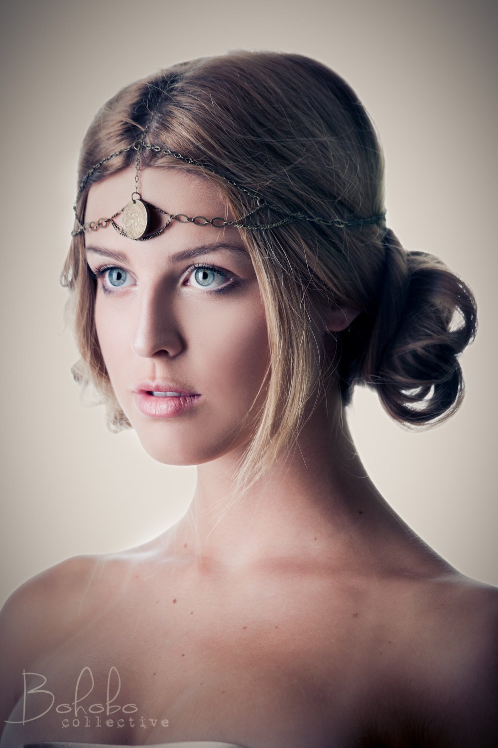 AROUND THE WORLD Coin Headdress - BOHOBOcollective AROUND THE WORLD Coin Headdress - BOHOBOcollective