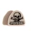 Skull and Crossbones Poison Stamp (Small Rubber Cling Mounted Stamp) - Paper Crafts, Journals, and more