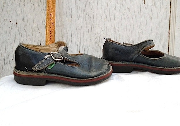 navy blue strappy vintage toddler decor nursery shabby chic rustic cute dark blue summer retro shoes