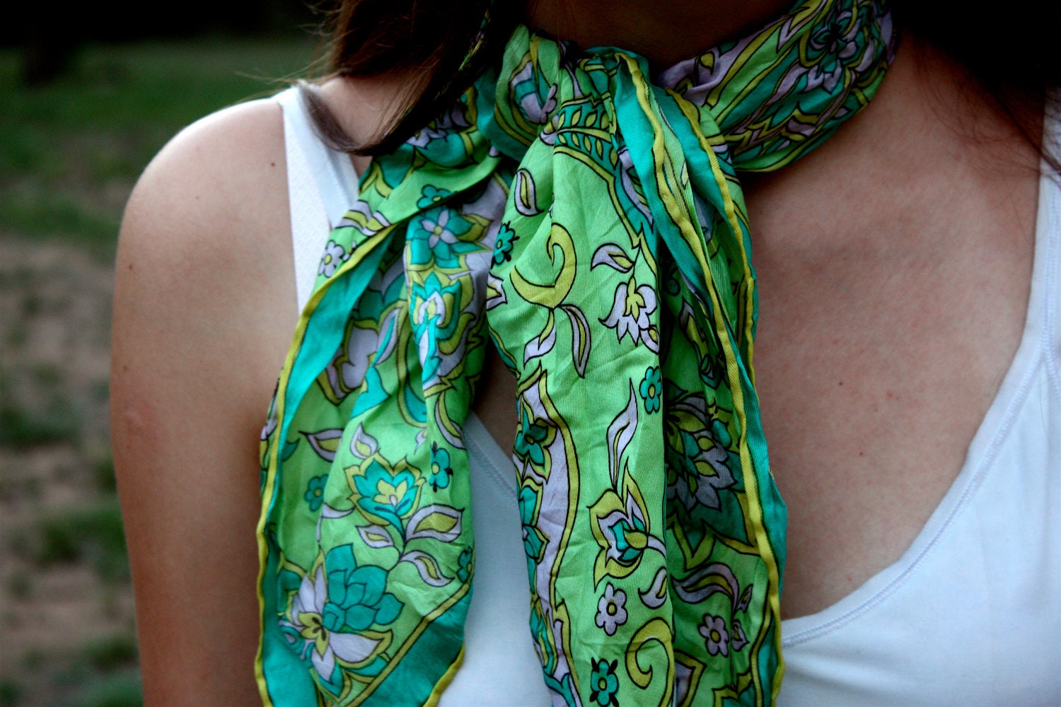 Vintage Scarf - Free Shipping