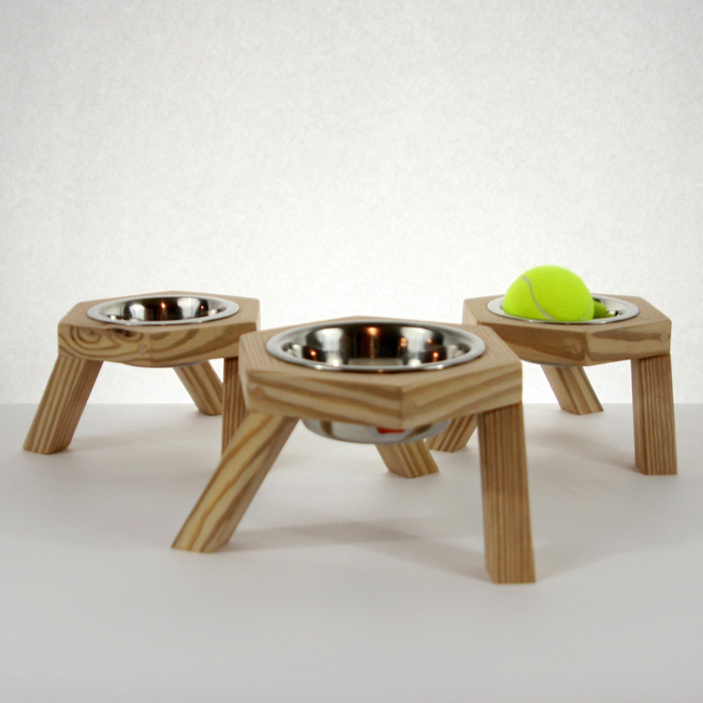 Individual Pet Diners - Set of 3