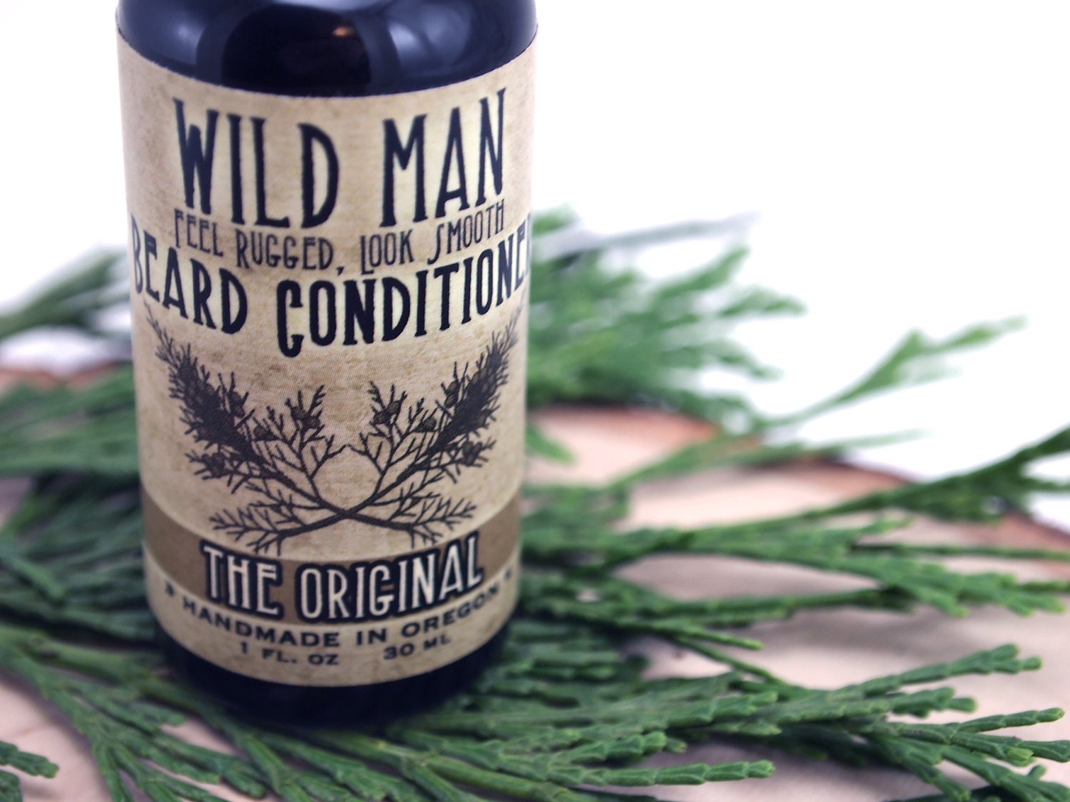 Man Gift Beard Conditioner Oil Wild Man Beard Softener 30ml