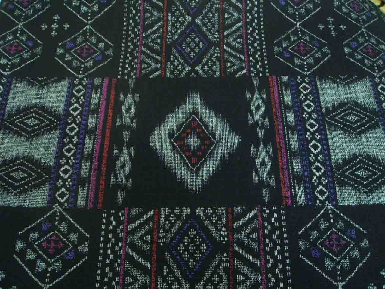 Geometric patterns, navy blue, fat quarter, pure cotton fabric