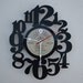 Vinyl Record Album Wall Clock (artist is Garrison and Van Dyke)