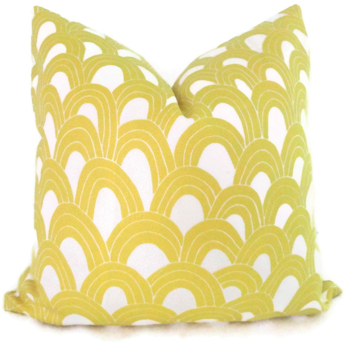 Trina Turk Yellow Arches Indoor Outdoor Pillow Cover, Schumacher