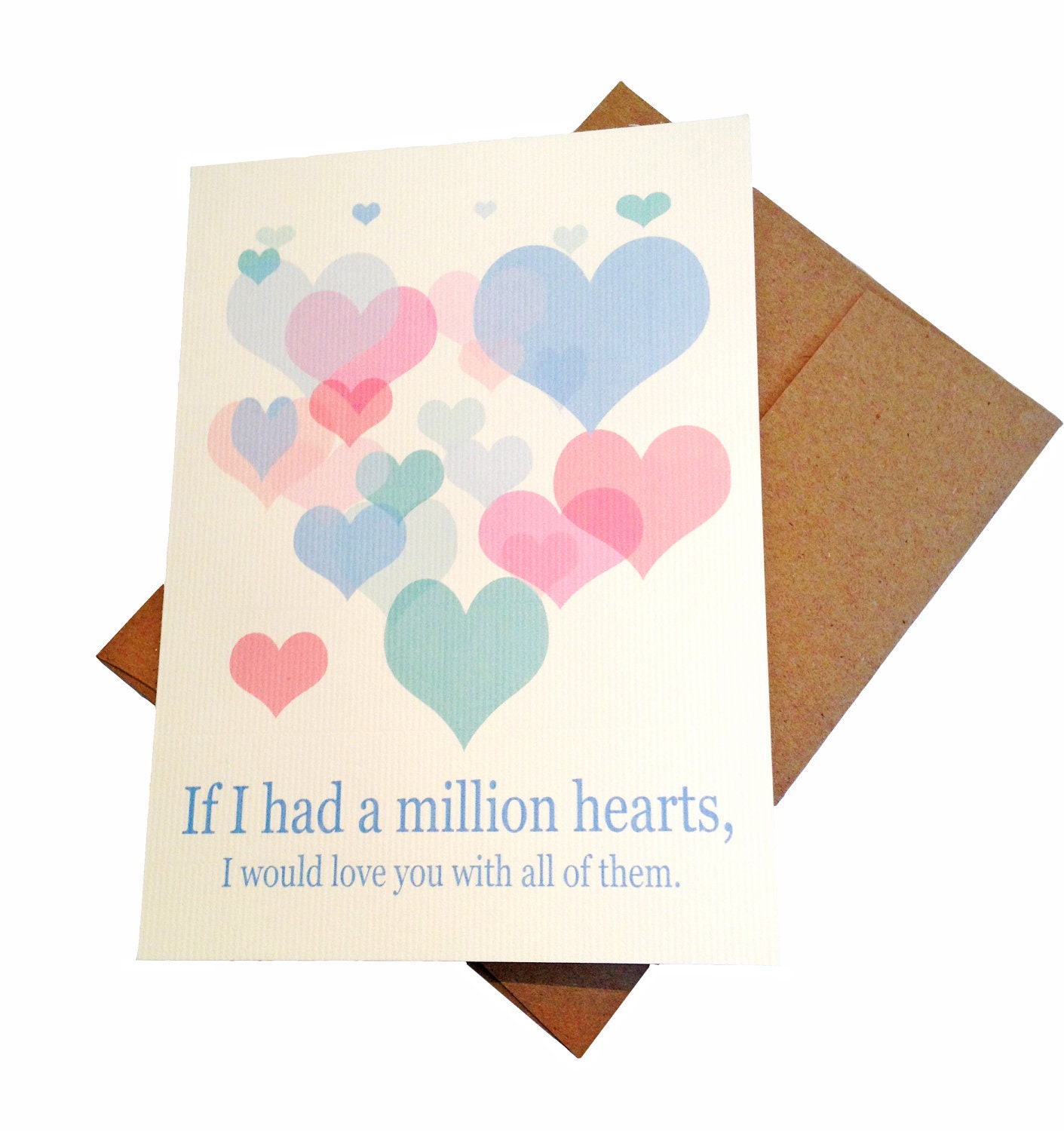 Military Greeting Card - If I Had A Million Hearts