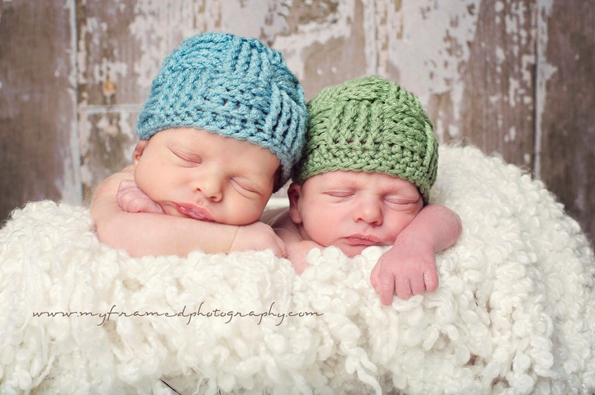 Weave Newborn Hat, Photography Prop