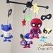 Baby Mobile - Baby Crib Mobile - Nursery Super Heroes Mobile (You Can Pick Other Custom Heroes)