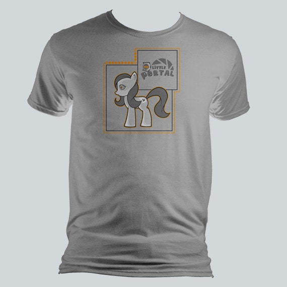 My Little Portal - Portal/MLP Gen 4 T-Shirt - Men's/Unisex, Ladies Fitted, Kid's T-Shirt
