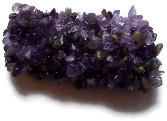 Amethyst Bracelet Gemstone Cuff Jewelry