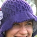 Hand Knit Nostalgic cloche